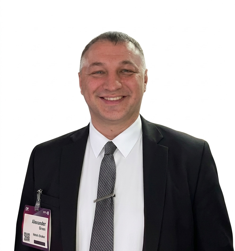 Alexander Green - Hotels Broker, hotel real estate expert in Dubai